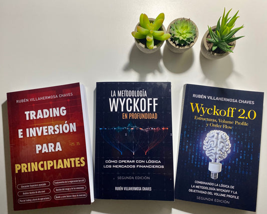 Pack 3 libros de Trading e Inversión (libros físicos)
