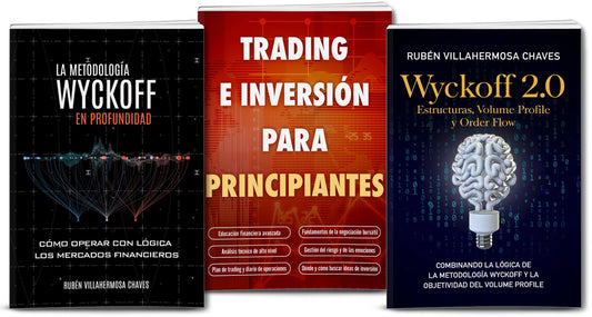 Pack 3 libros de Trading e Inversión (versión PDF)